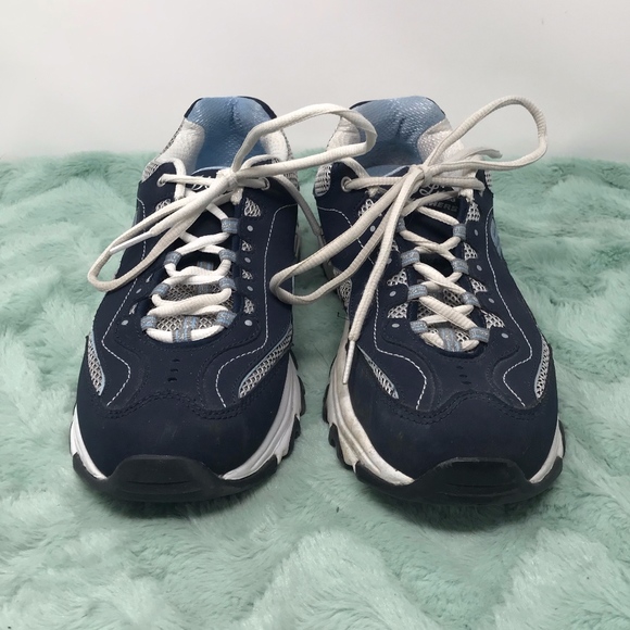 SALE! SKECHERS Sport D’lites Blue Sneaker Size 9.5 - Picture 2 of 8